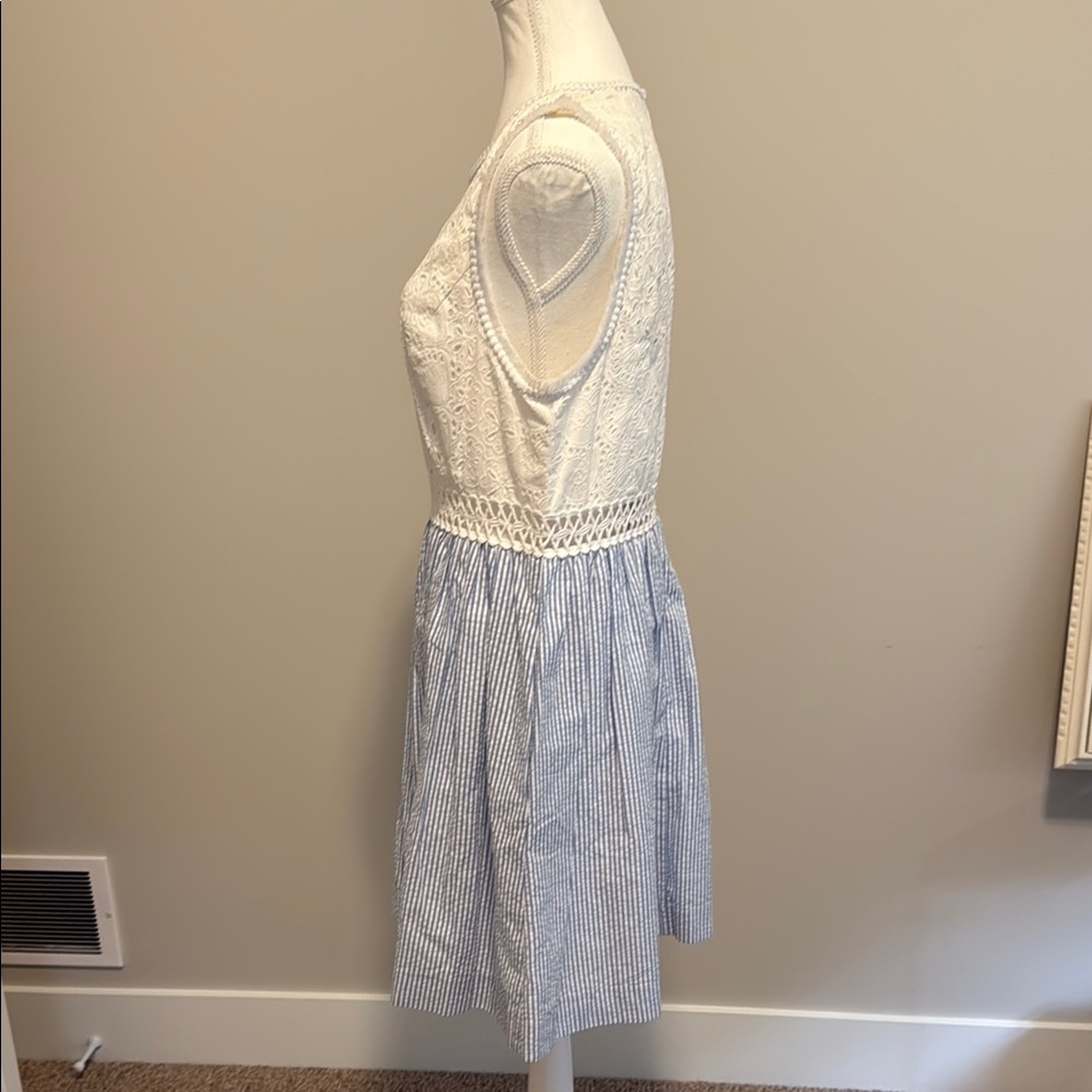 Lilly Pulitzer Alivia Dress in Bennett Blue Sz 10 - Picture 5 of 13